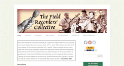 Desktop Screenshot of fieldrecorder.org